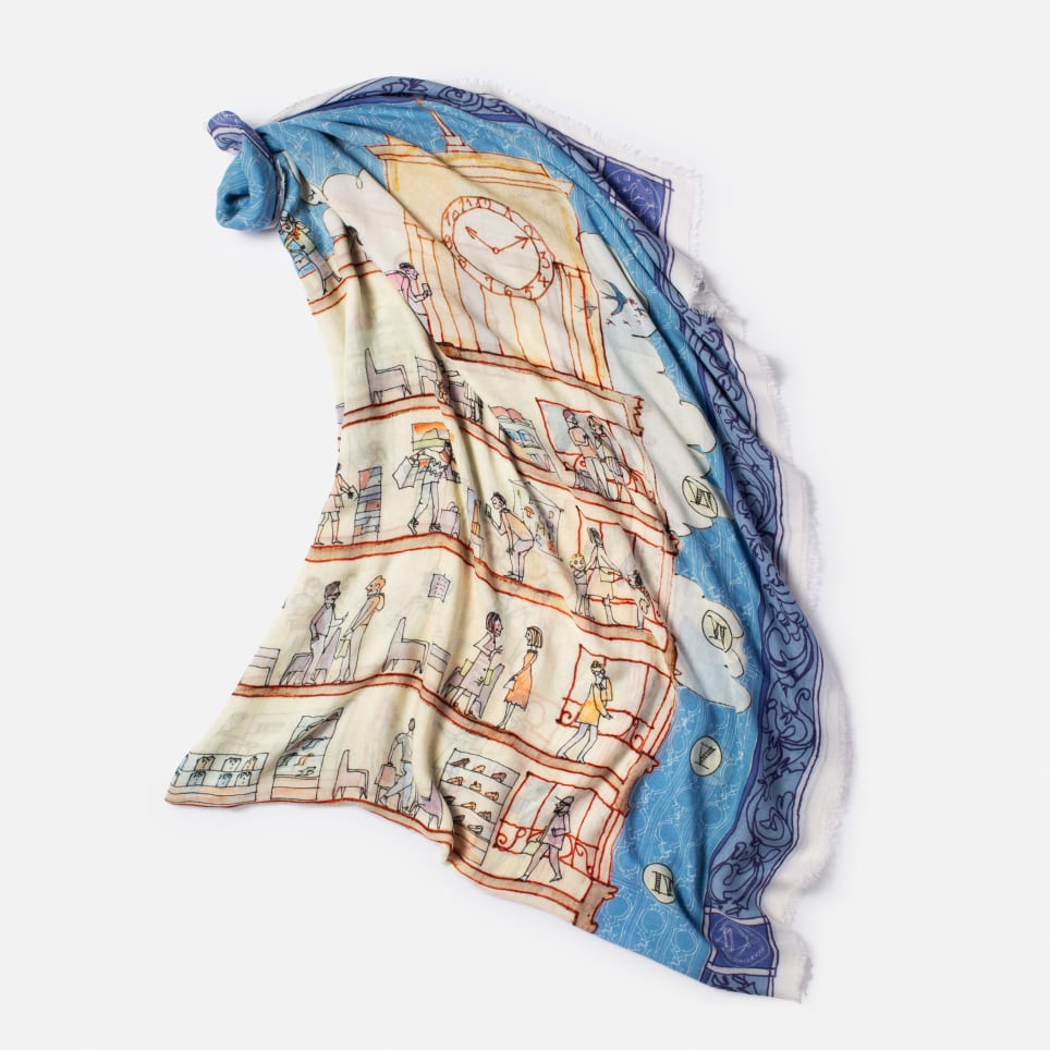 WAKO別注の限定ストール