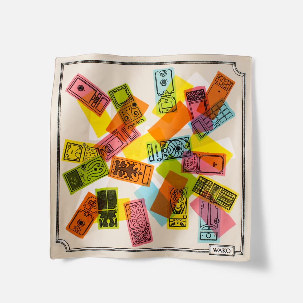 WAKO×ルイス・メンドの 限定スカーフ