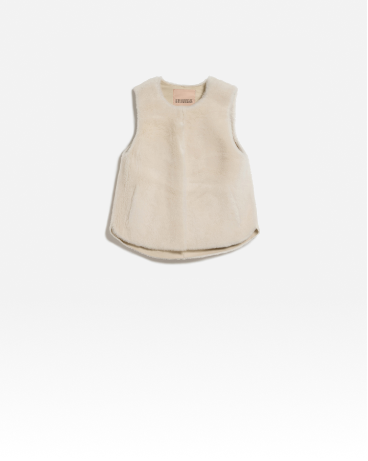 カール・ドノヒュ >ジレ アイボリー