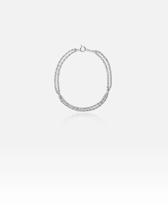 ブレスレット〈PT/二連〉