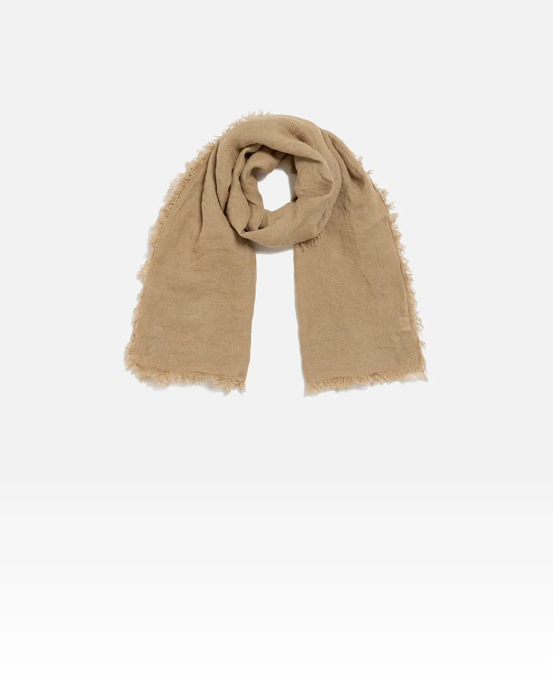 アソースメレ ストール ベージュ