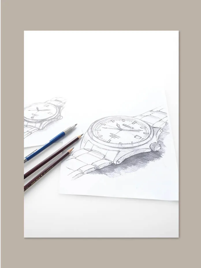 記念腕時計のデザイン