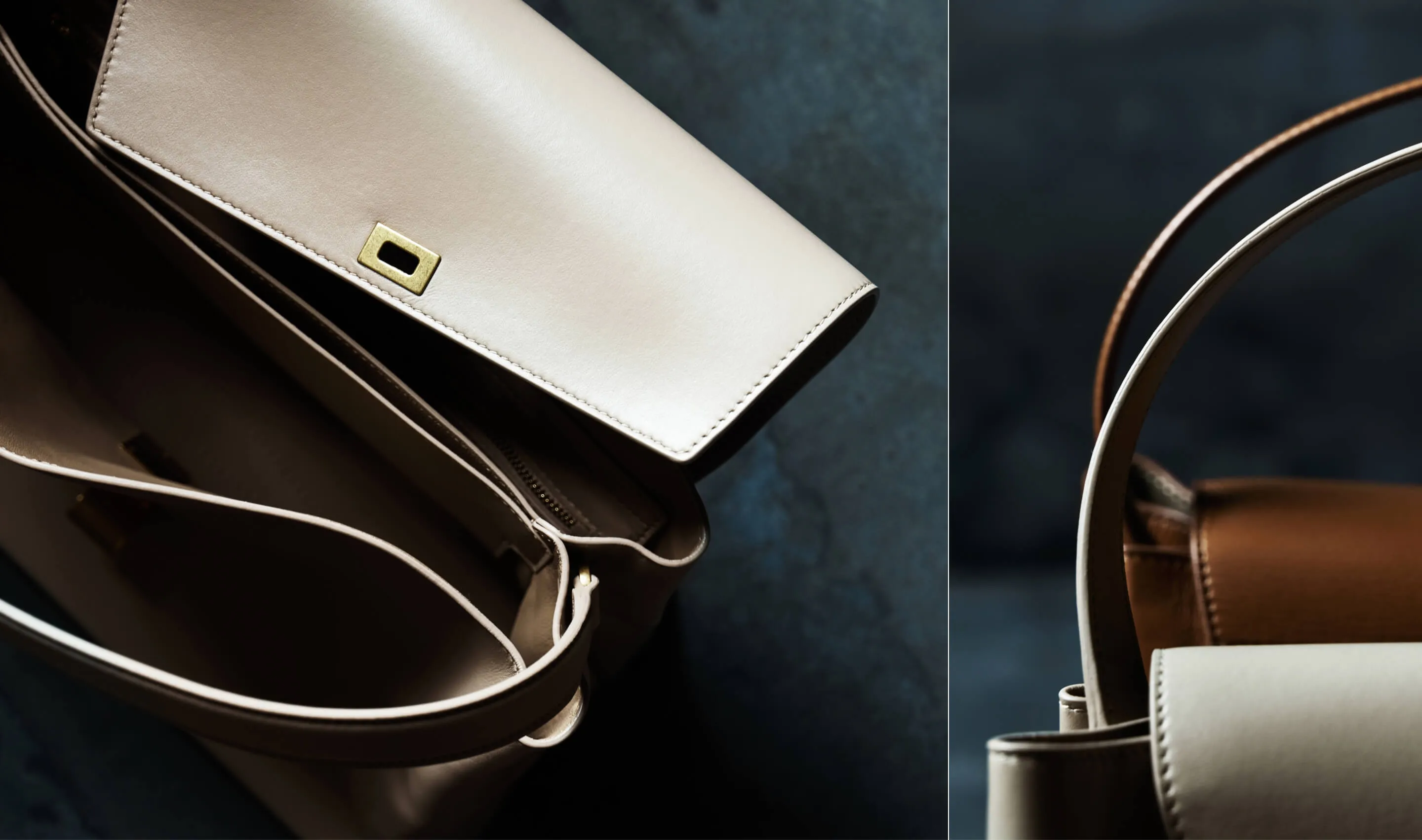質なイタリアメードレザーを使用し、熟練職人の手仕事による緻密なデザイン