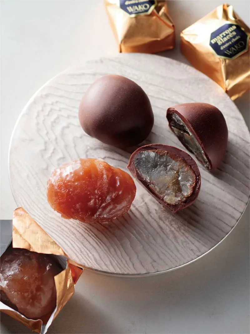 マロンショコラ（6個）、マロングラッセ（3個）詰合せ*