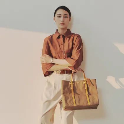美品✨ワコウ 銀座和光 シボ革 本革 レザー ゴールド金具 トートバッグ WEB EXCLUSIVE BAG COLLECTION | WAKO公式オンラインブティック | 銀座