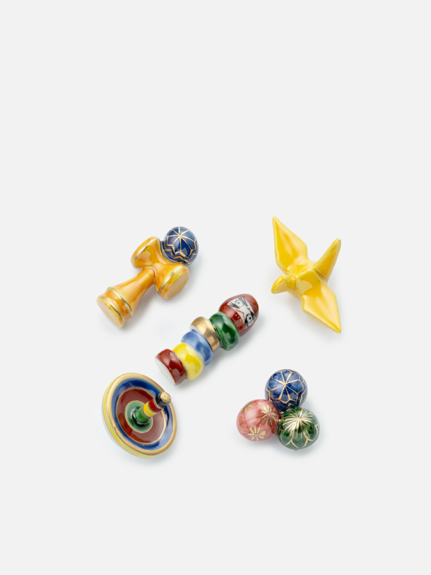 清水焼 玩具箸置（5個組） |ダイニング | WAKO公式オンライン