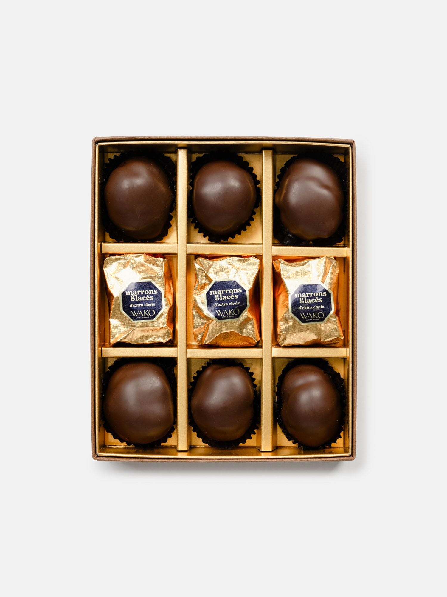 マロンショコラ（4個）、マロングラッセ（2個）詰合せ* |チョコレート