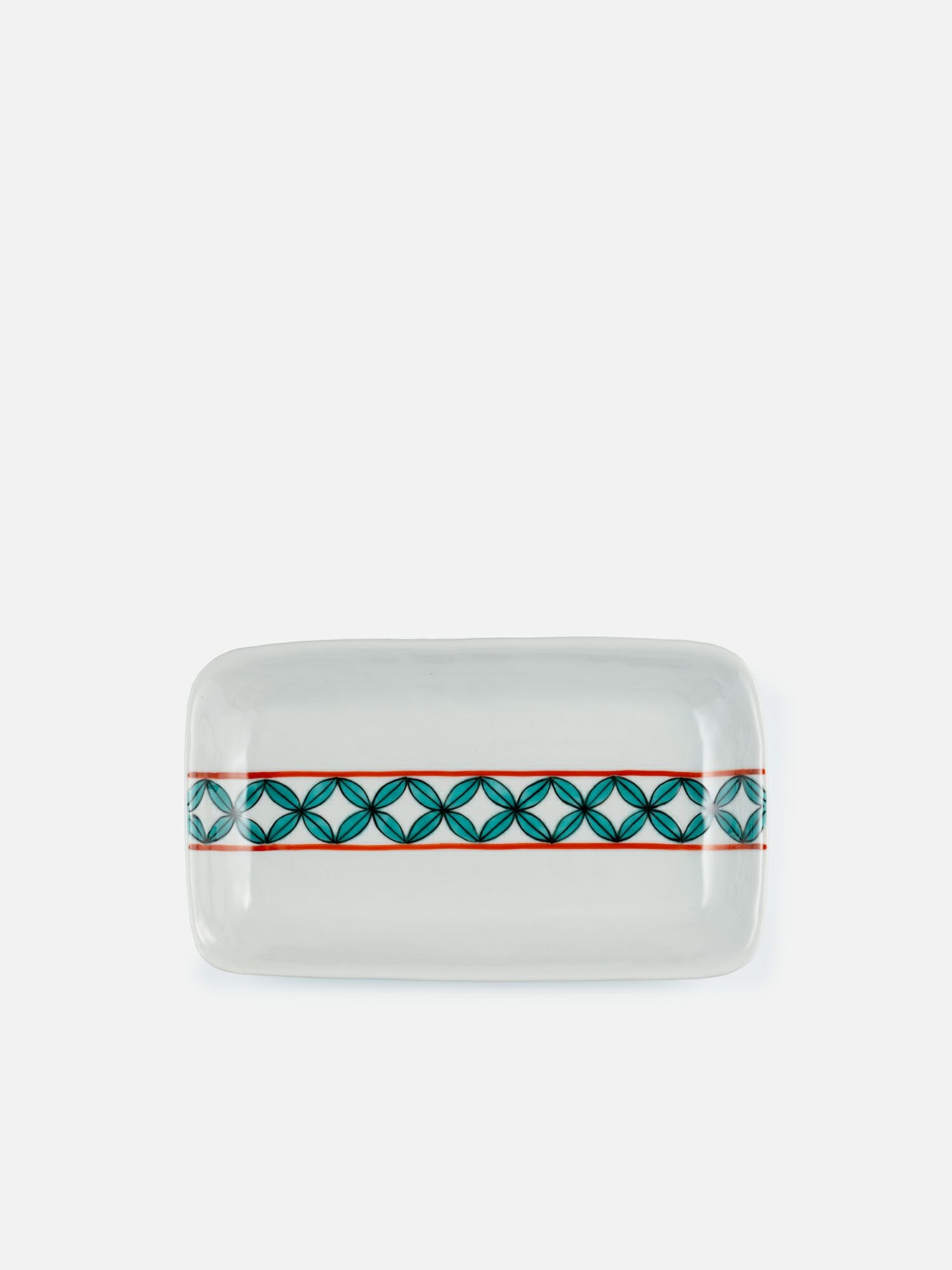 九谷焼 海野 裕 作 七宝文角皿 |ダイニング | WAKO公式オンライン