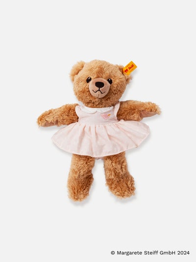 シュタイフ ぬいぐるみ 「おやすみクマちゃん」（ピンク） |ベビー 