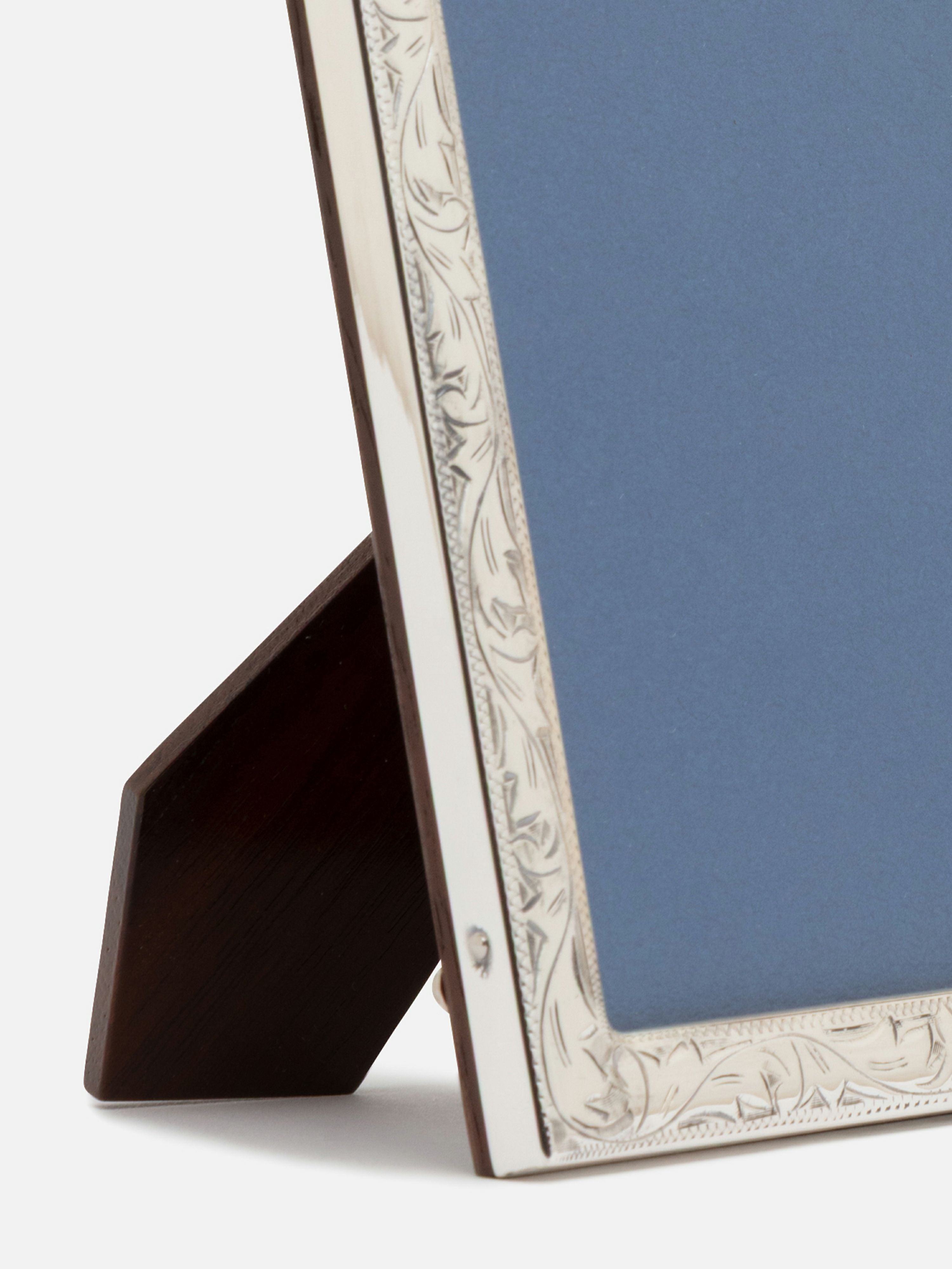 銀製 写真立て〈洋彫/4インチ〉 |リビング | WAKO公式オンライン