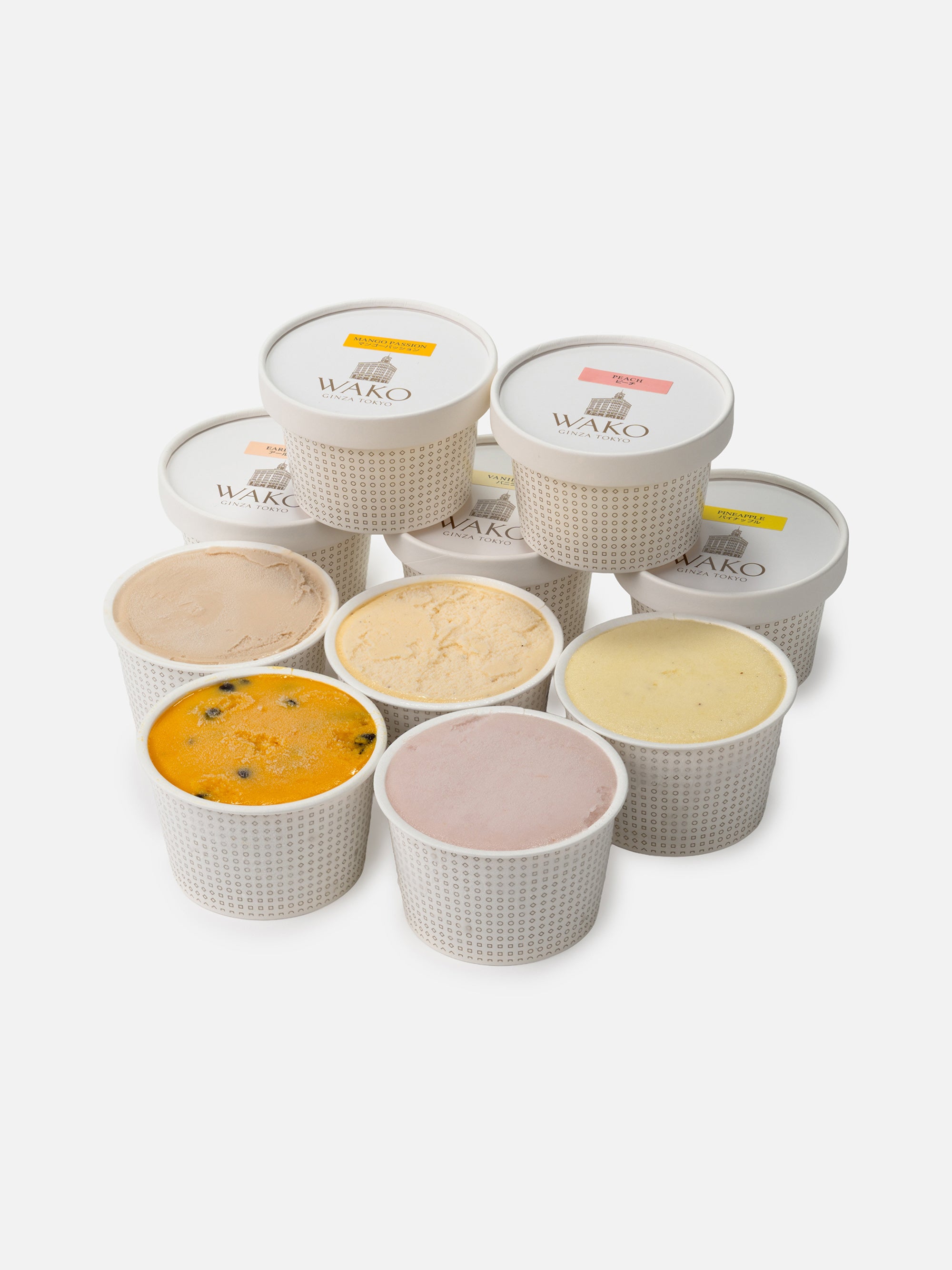 冷凍品】 シャーベット＆アイスクリーム詰合せ（10個）* |ゼリー