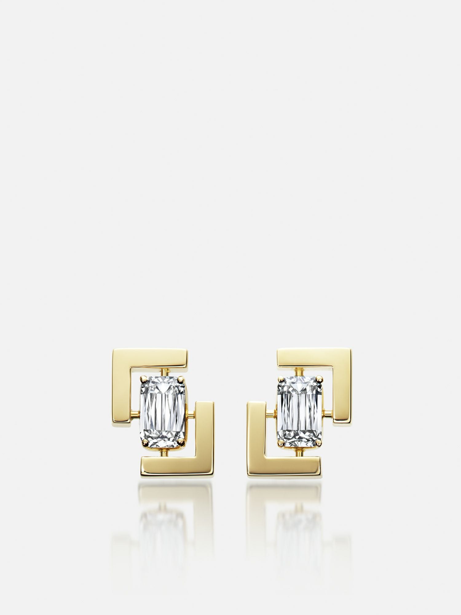 ピアス〈18KYGダイヤモンド〉 |イヤリング・ピアス | WAKO公式
