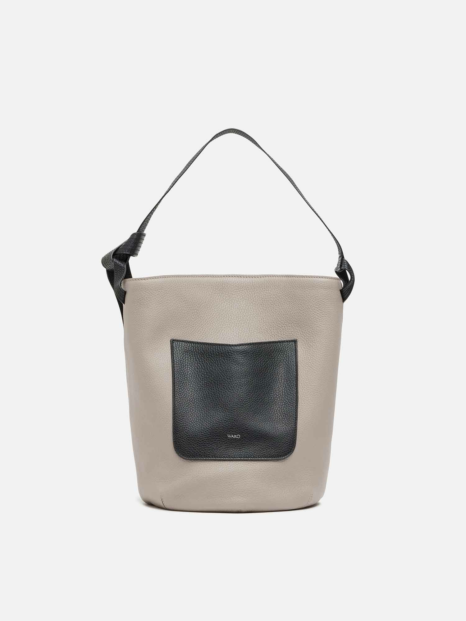 WAKO×MAURO GOVERNA バッグ WAKO CALLIE MISO ラージ オーク