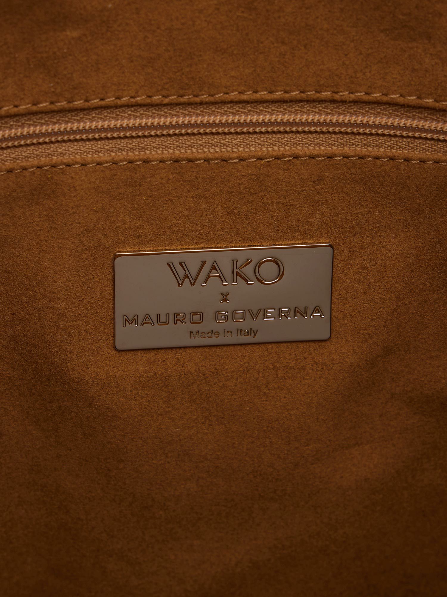 WAKO×MAURO GOVERNA キャンバス バッグ WAKO CALLIE MISO イエロー