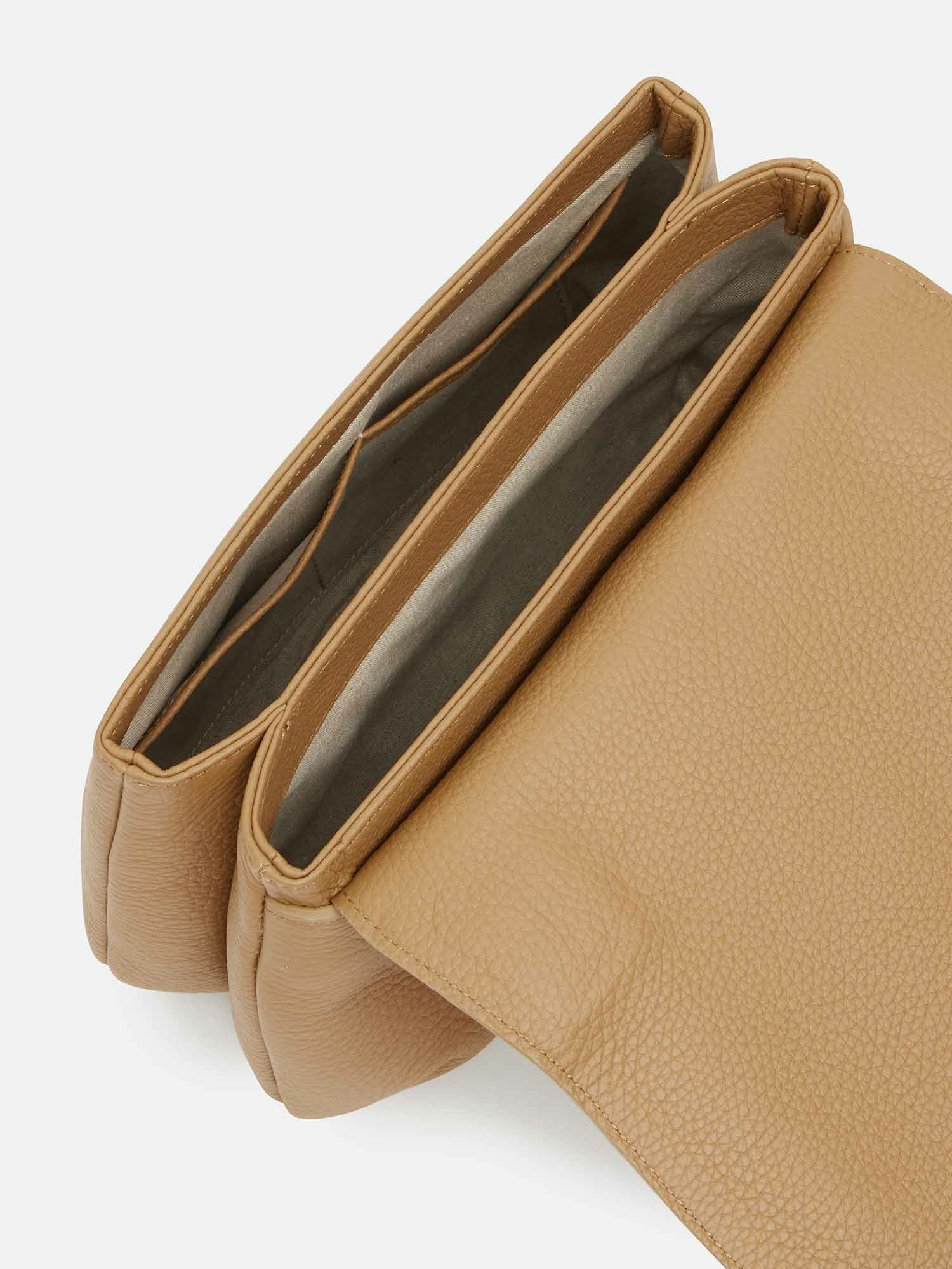 MANACO トップハンドルバッグ ベージュ |ハンドバッグ | WAKO公式