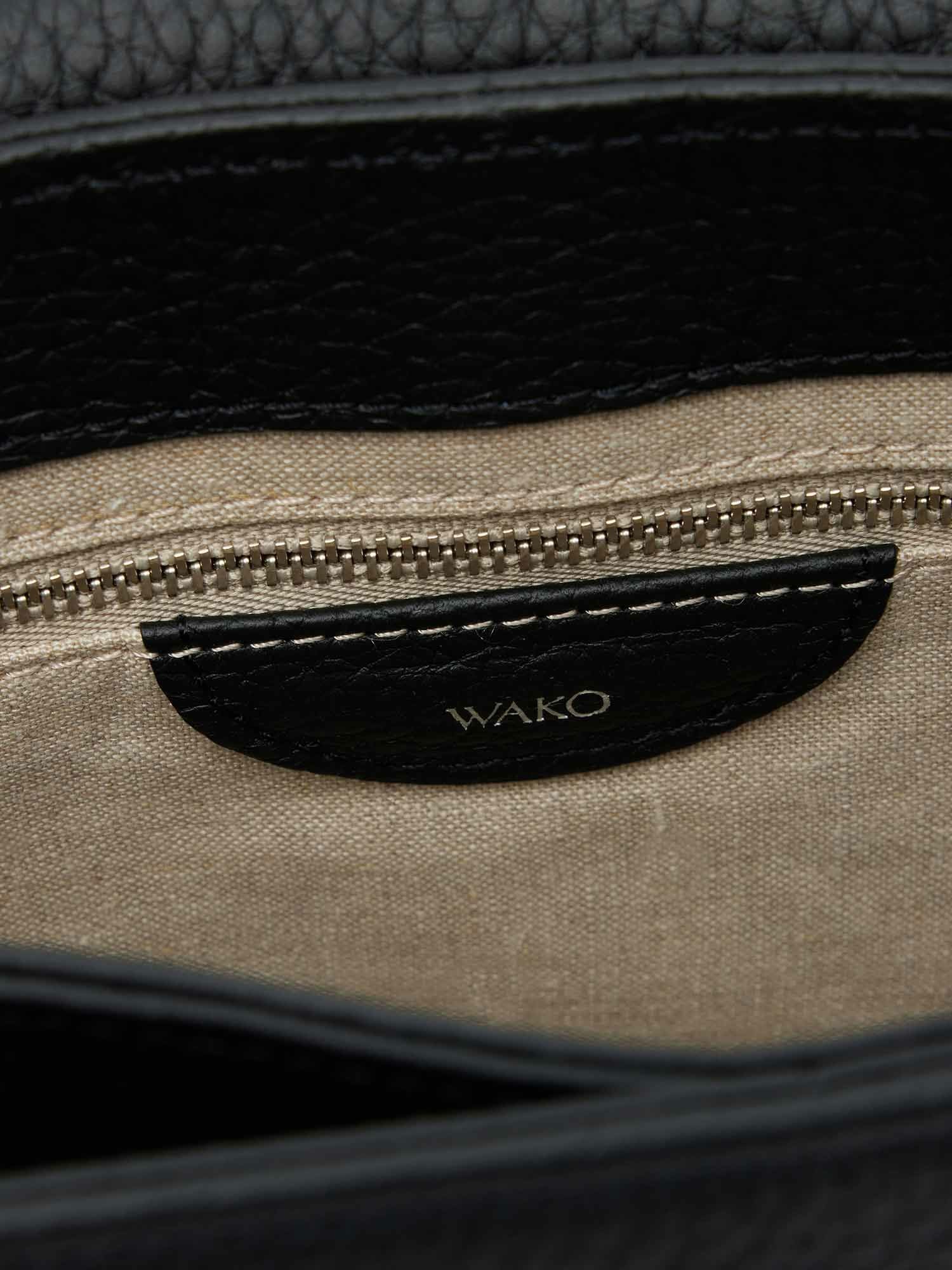 MANACO トップハンドルバッグ ブラック |ハンドバッグ | WAKO公式