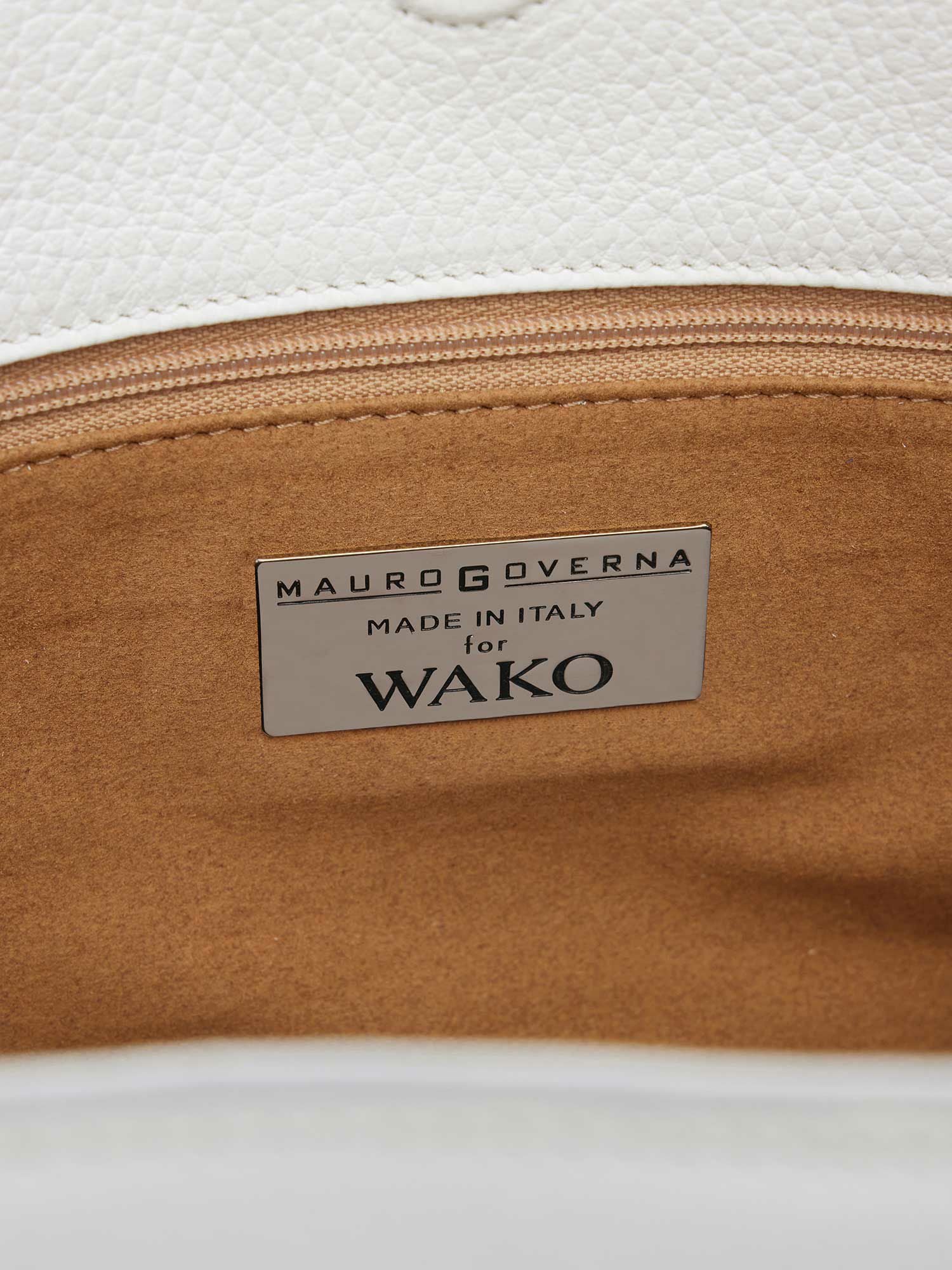 WAKO×MAURO GOVERNA バッグ ホワイト |ハンドバッグ | WAKO公式