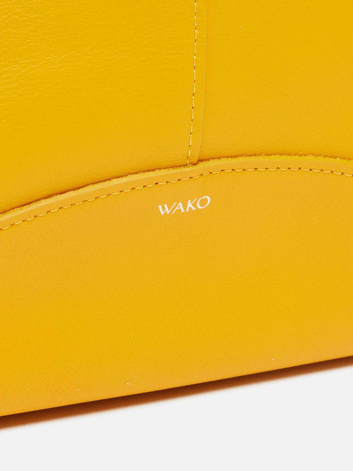 専用品WAKO×MANACO ミディアム イエロー 現行品 A4 トートバッグ MANACO トートバッグ ミディアム イエロー |トートバッグ | WAKO公式