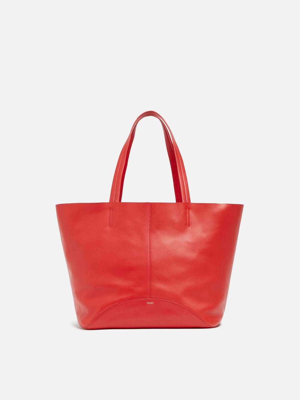 MANACO トートバッグ ミディアム レッド