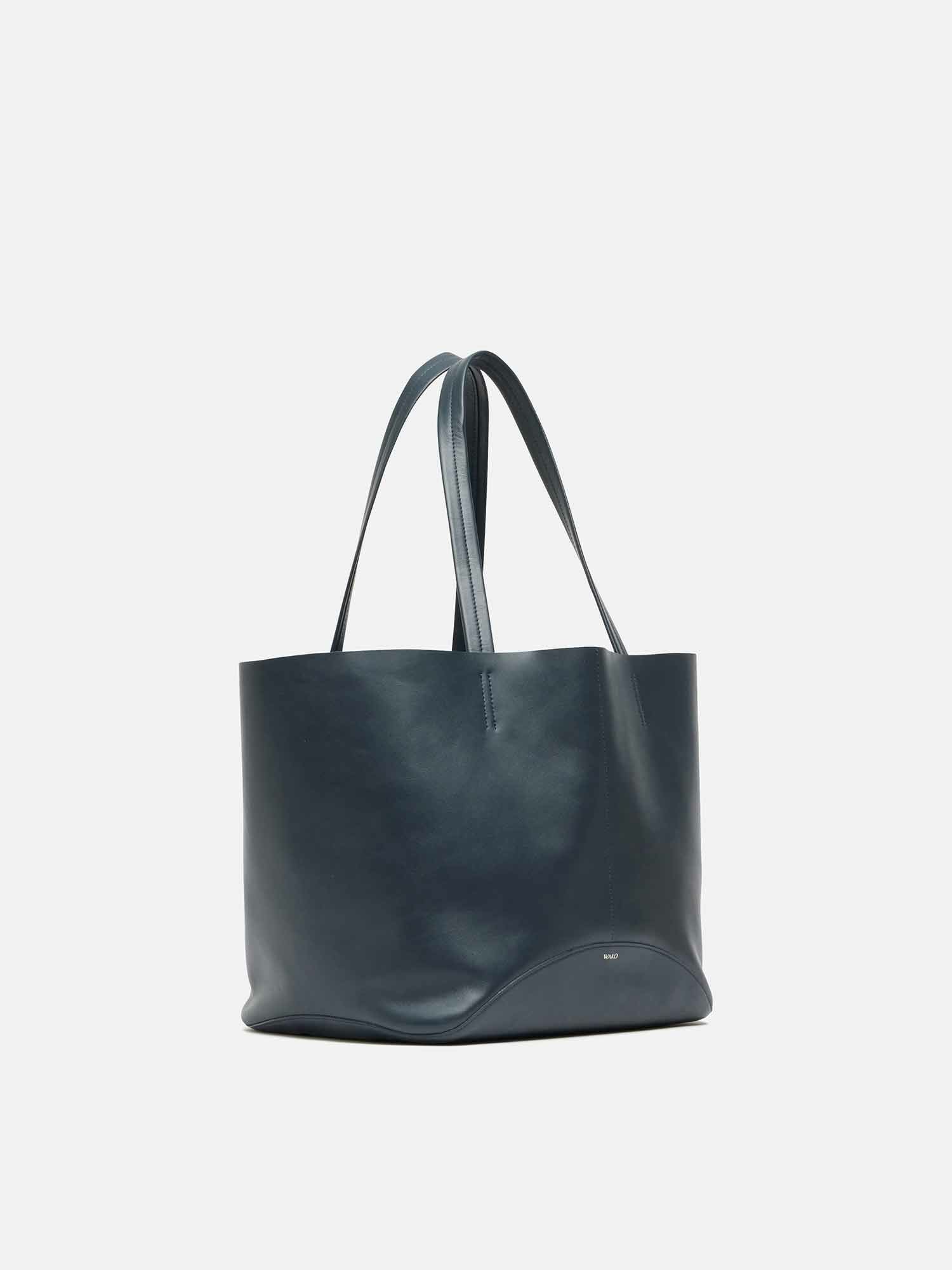 MANACO トートバッグ ミディアム ネイビー |トートバッグ | WAKO公式