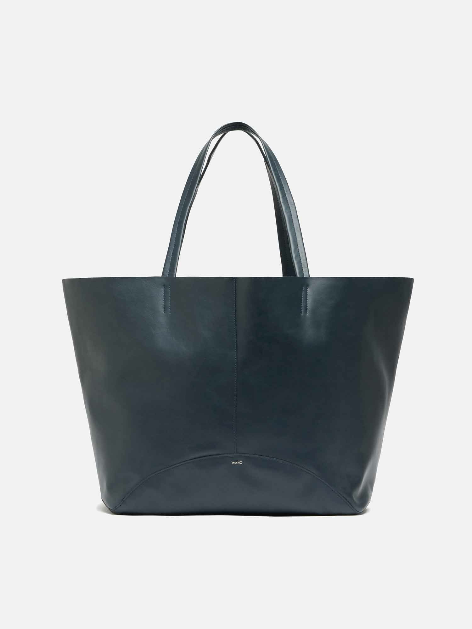 MANACO トートバッグ ラージ ネイビー |トートバッグ | WAKO公式