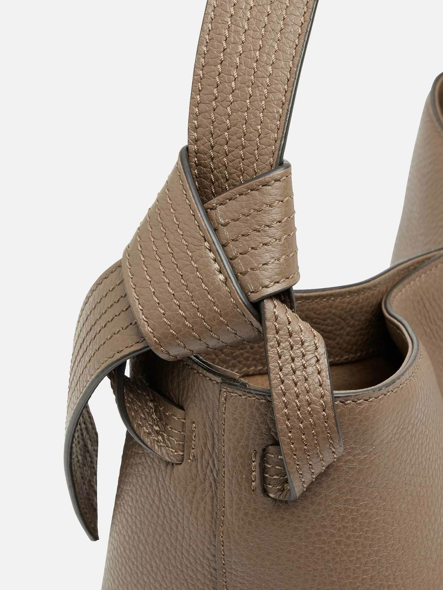 WAKO×MAURO GOVERNA バッグ WAKO CALLIE MISO ラージ ブラウン |トート