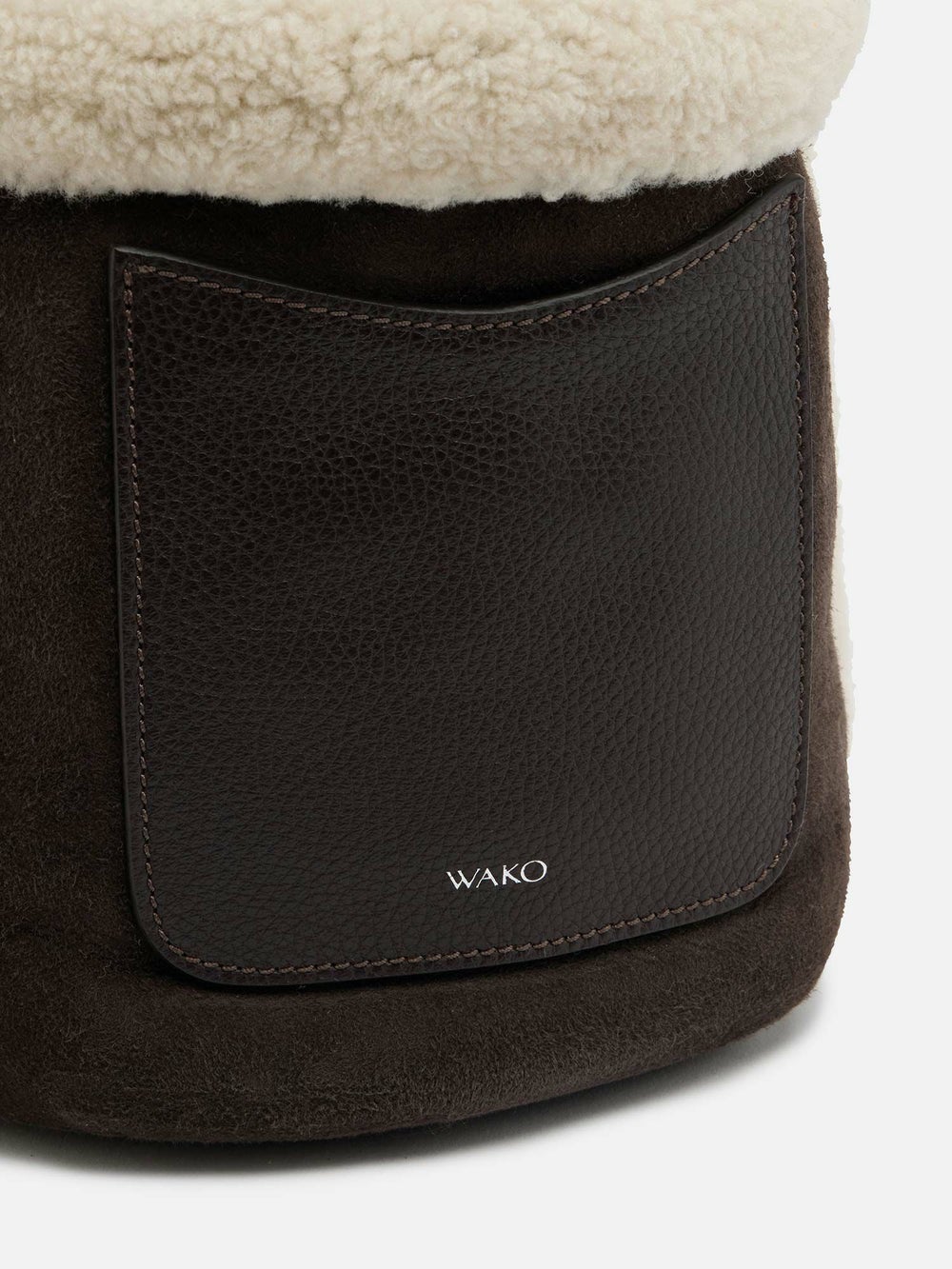 WAKO×MAURO GOVERNA バッグ WAKO CALLIE MISO スモール ムートン 