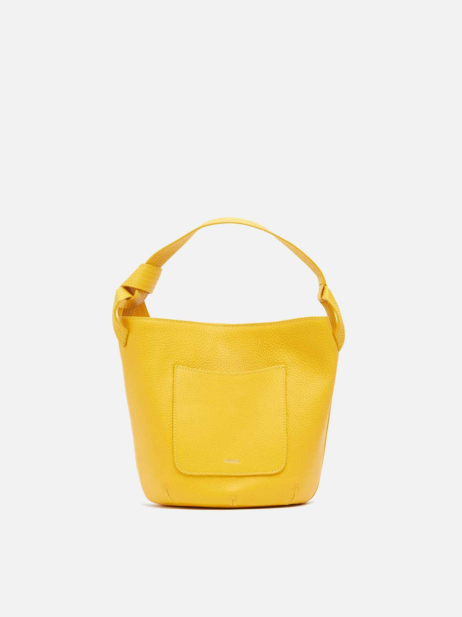 WAKO×MAURO GOVERNA バッグ WAKO CALLIE MISO スモール イエロー