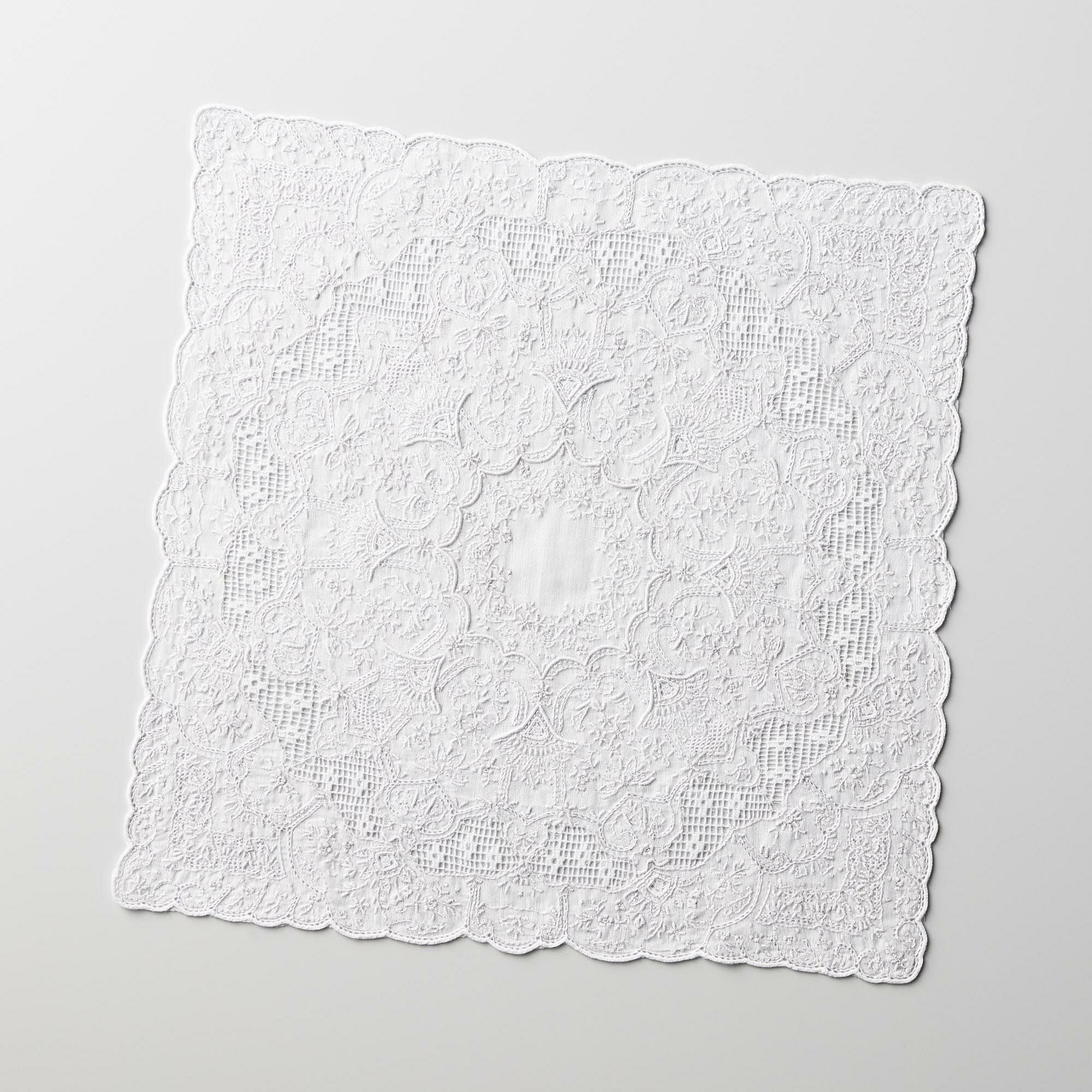 スワトウ刺繍 ハンカチ |刺繍・レース | WAKO公式オンラインブティック