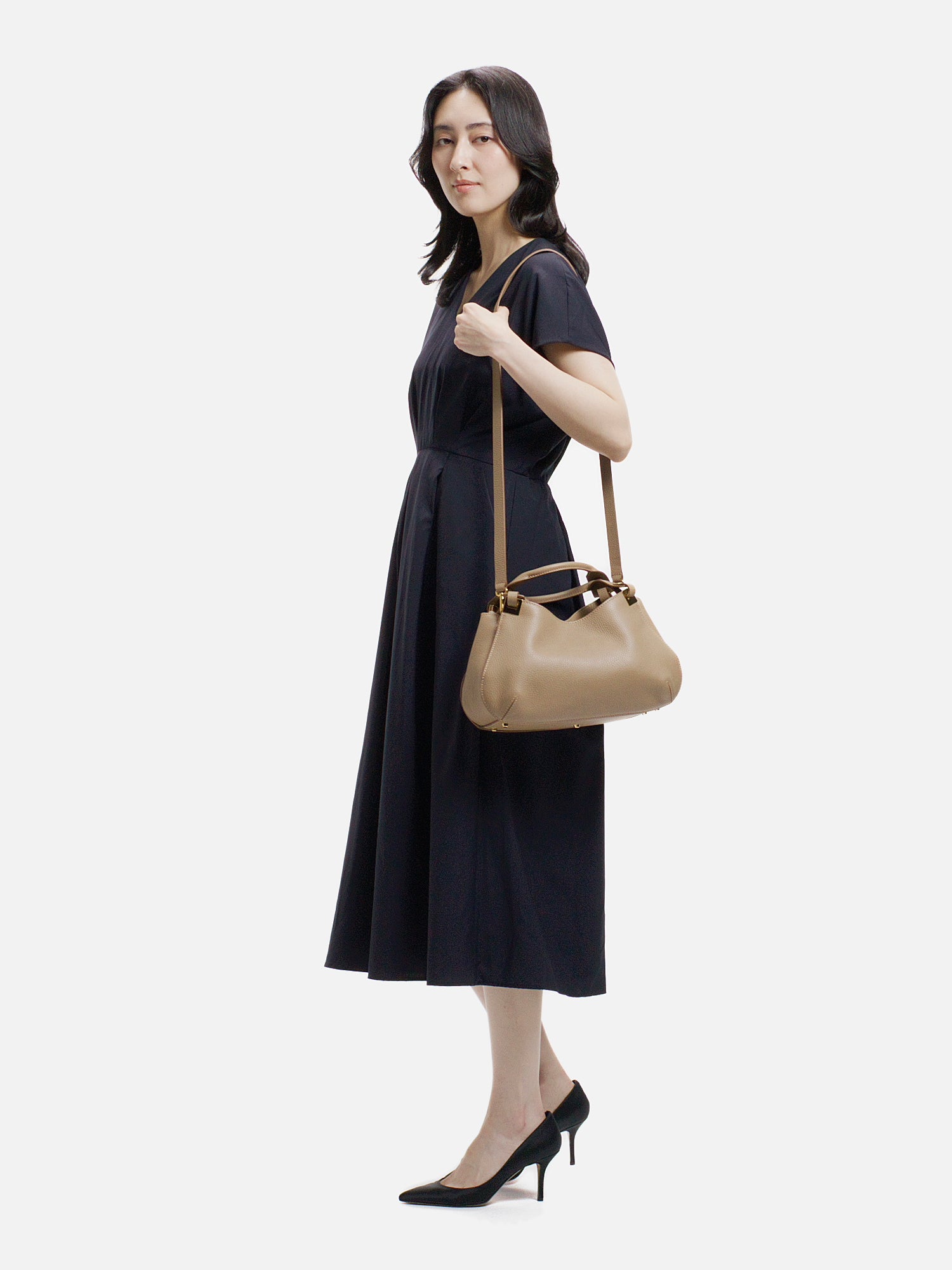 新品未使用　想屋　マカロン　和装バッグ　麻の葉地模様　NADESHIKO MACARONIC STYLE（マカロニックスタイル） バッグ レディース トート