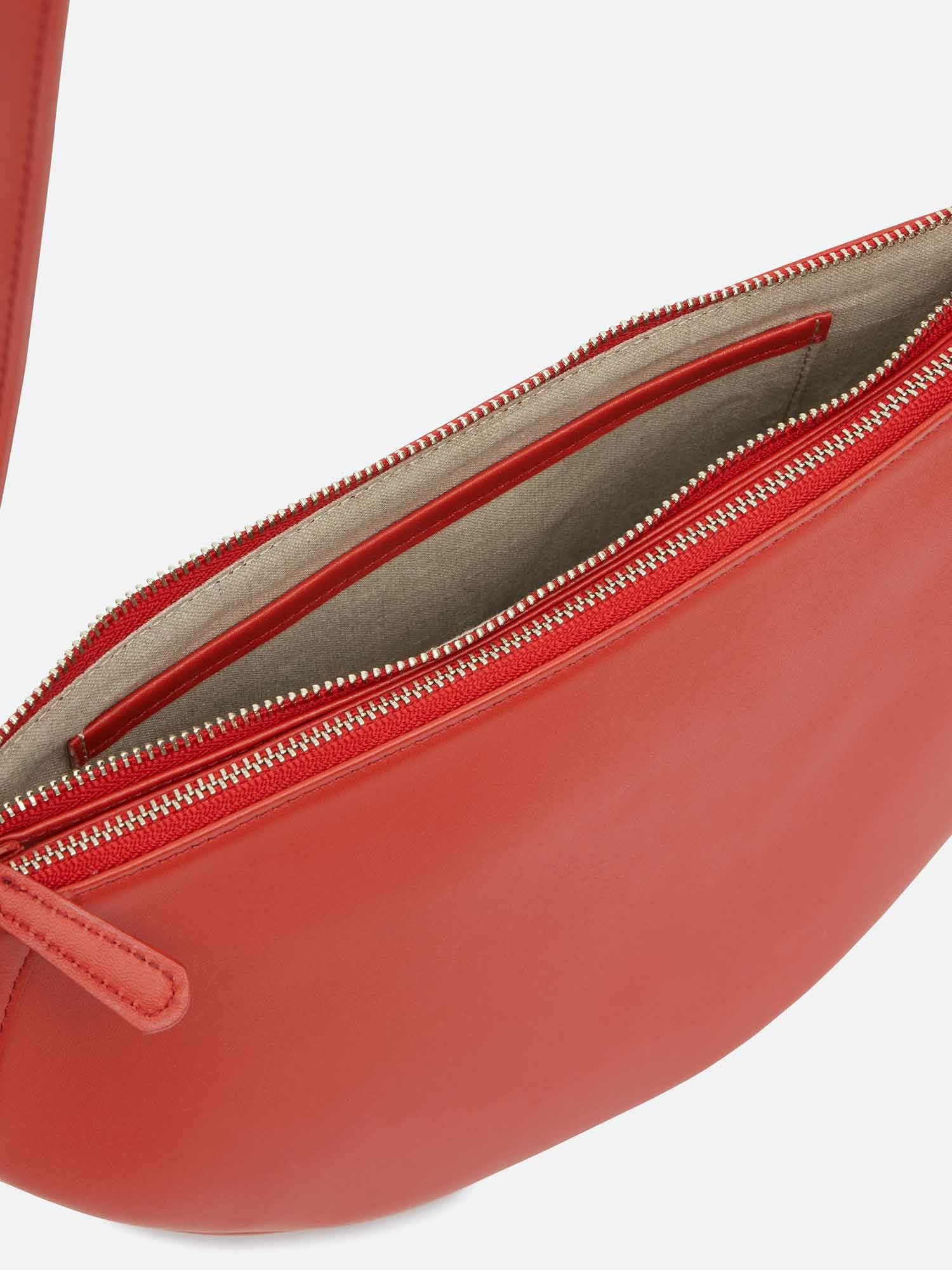 MANACO ダブルポシェット レッド |ショルダーバッグ・ポシェット