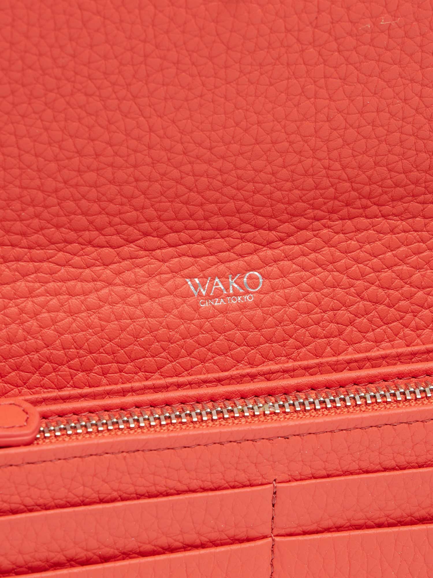 MANACO ロングウォレット レッド |長財布 | WAKO公式オンライン