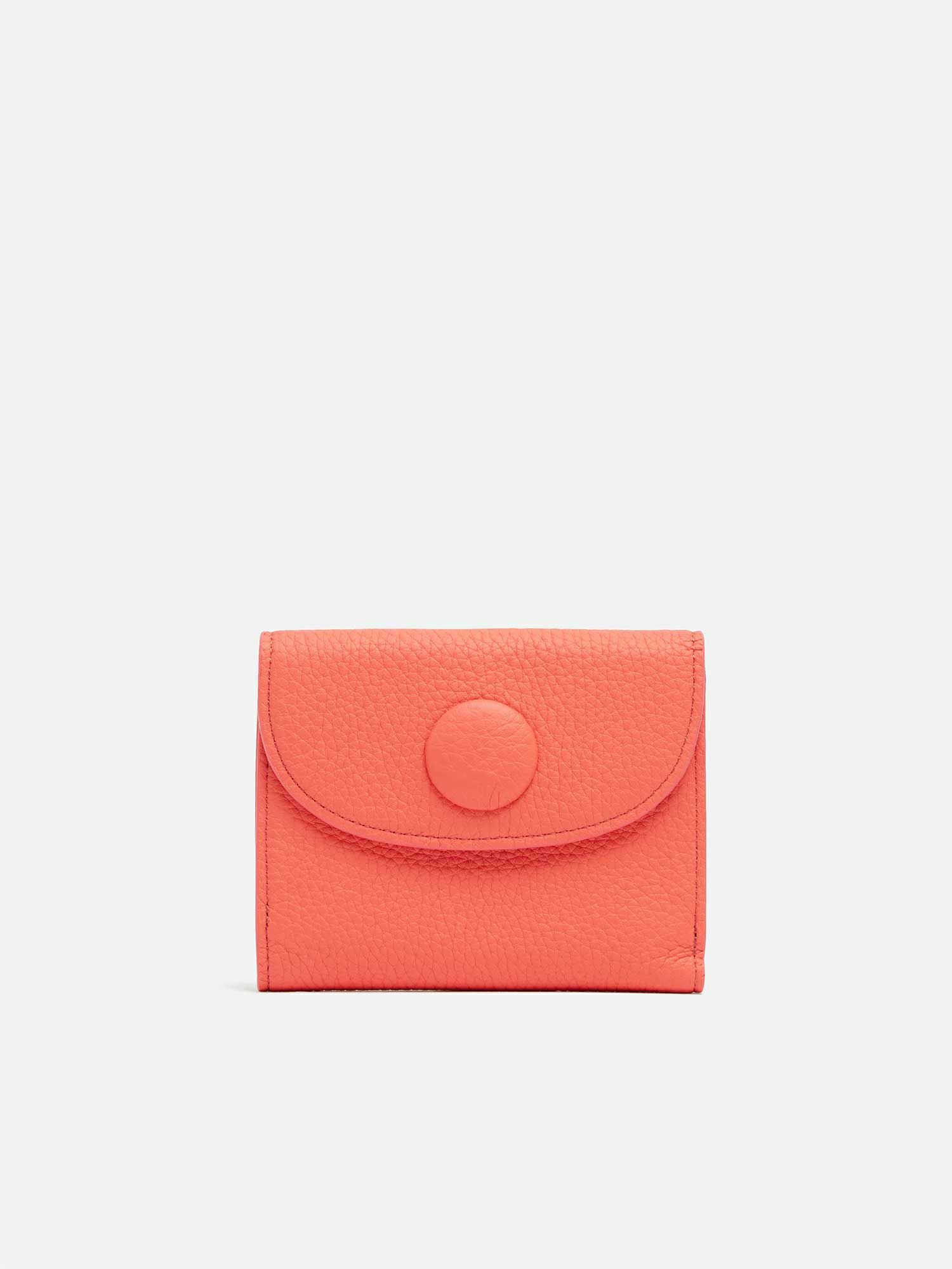 銀座 WAKO 和光 二つ折り財布 オレンジ MANACO ウォレット レッド |折り財布 | WAKO公式オンラインブティック