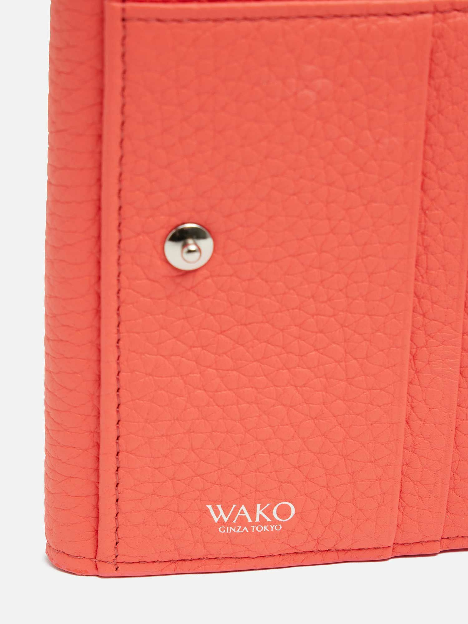 MANACO ウォレット レッド |折り財布 | WAKO公式オンラインブティック