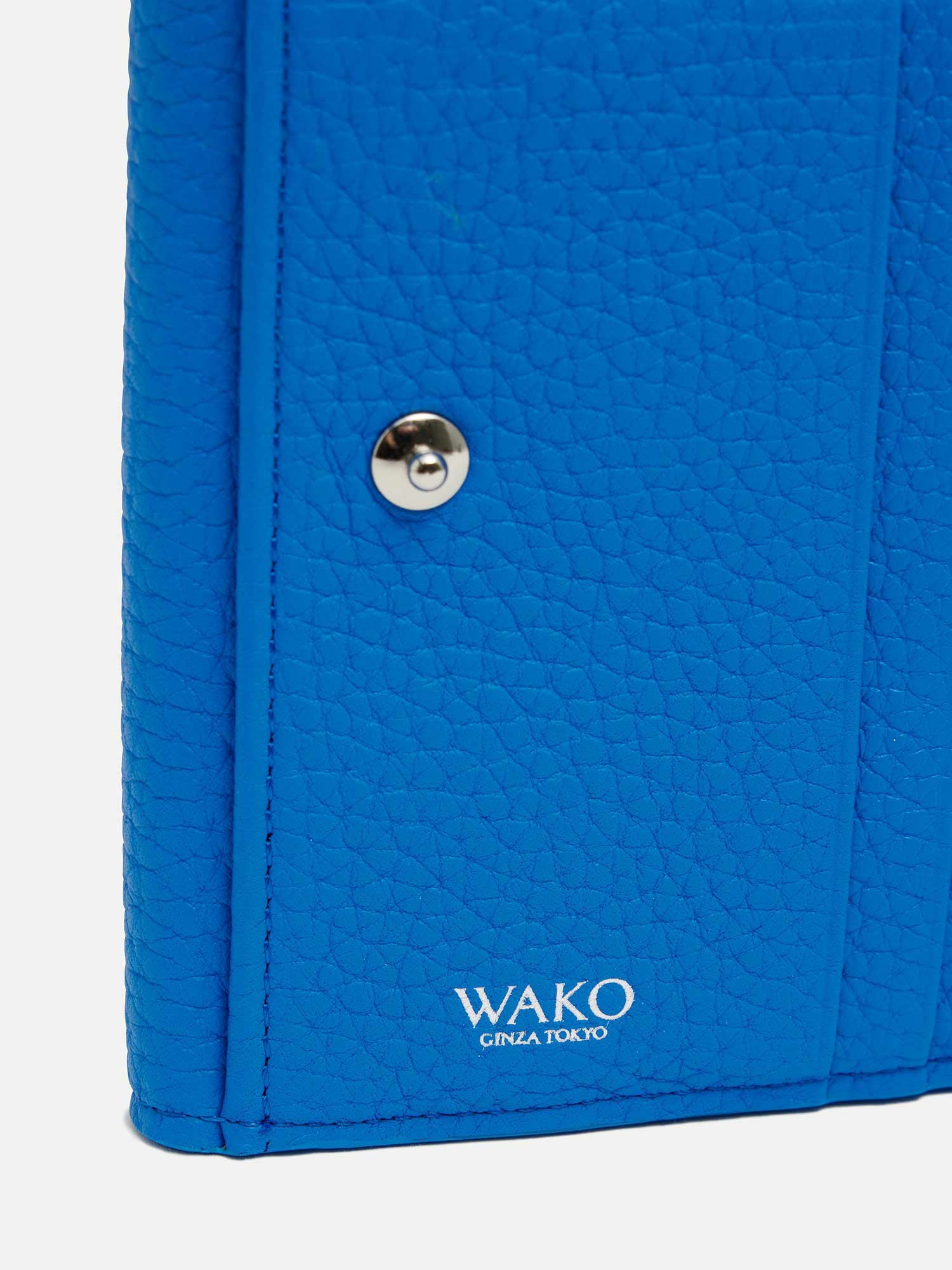 MANACO ウォレット ブルー |折り財布 | WAKO公式オンラインブティック