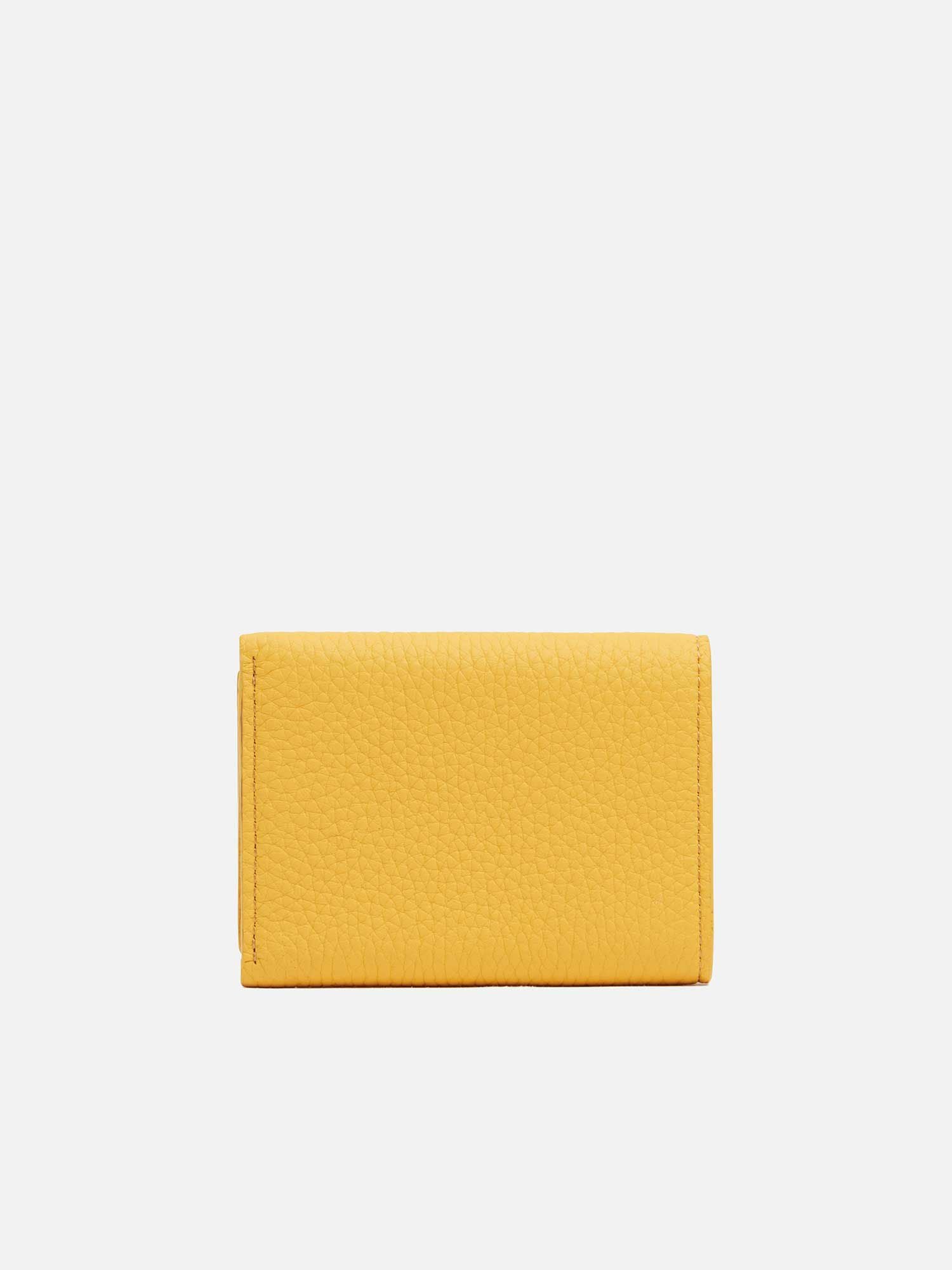 marimekko. コンパクト財布　黄色　新品未使用　タグ付き マリメッコ ミニ ウニッコ 財布、オレンジ イエロー オレンジ - Etsy 日本