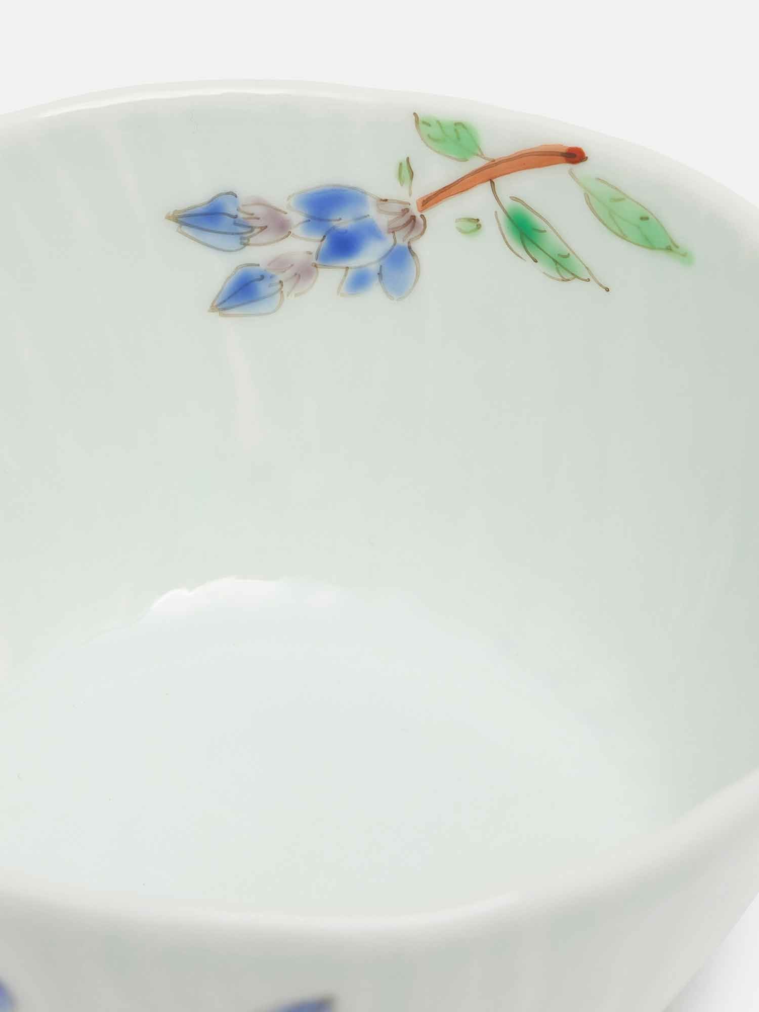 波佐見焼 藤川法男作 線彫小鉢〈りんどう〉 |ダイニング | WAKO公式