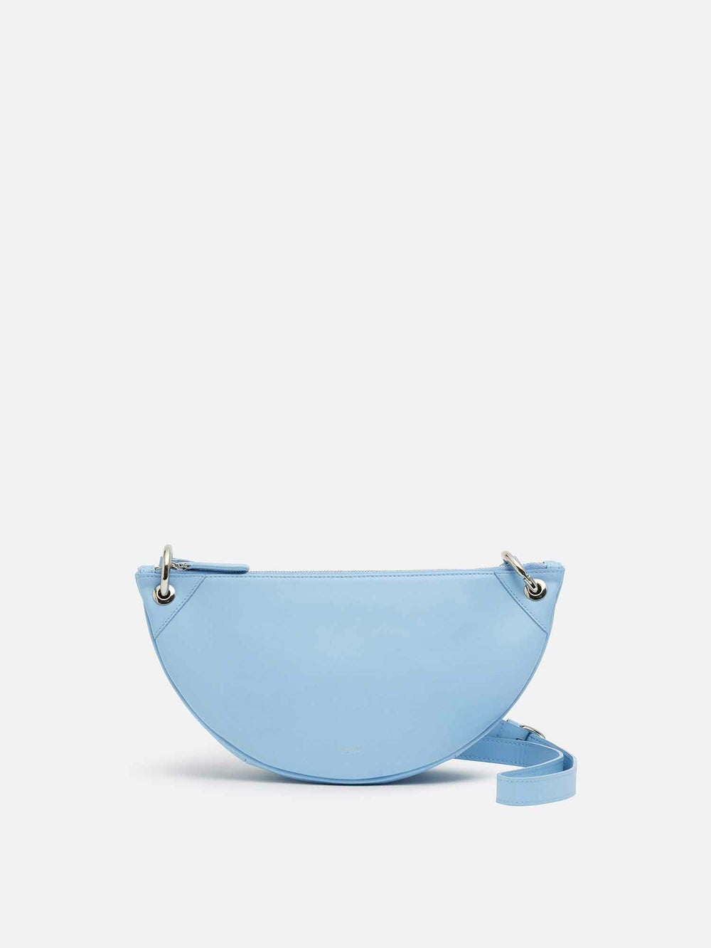 MANACO ダブルポシェット スカイブルー