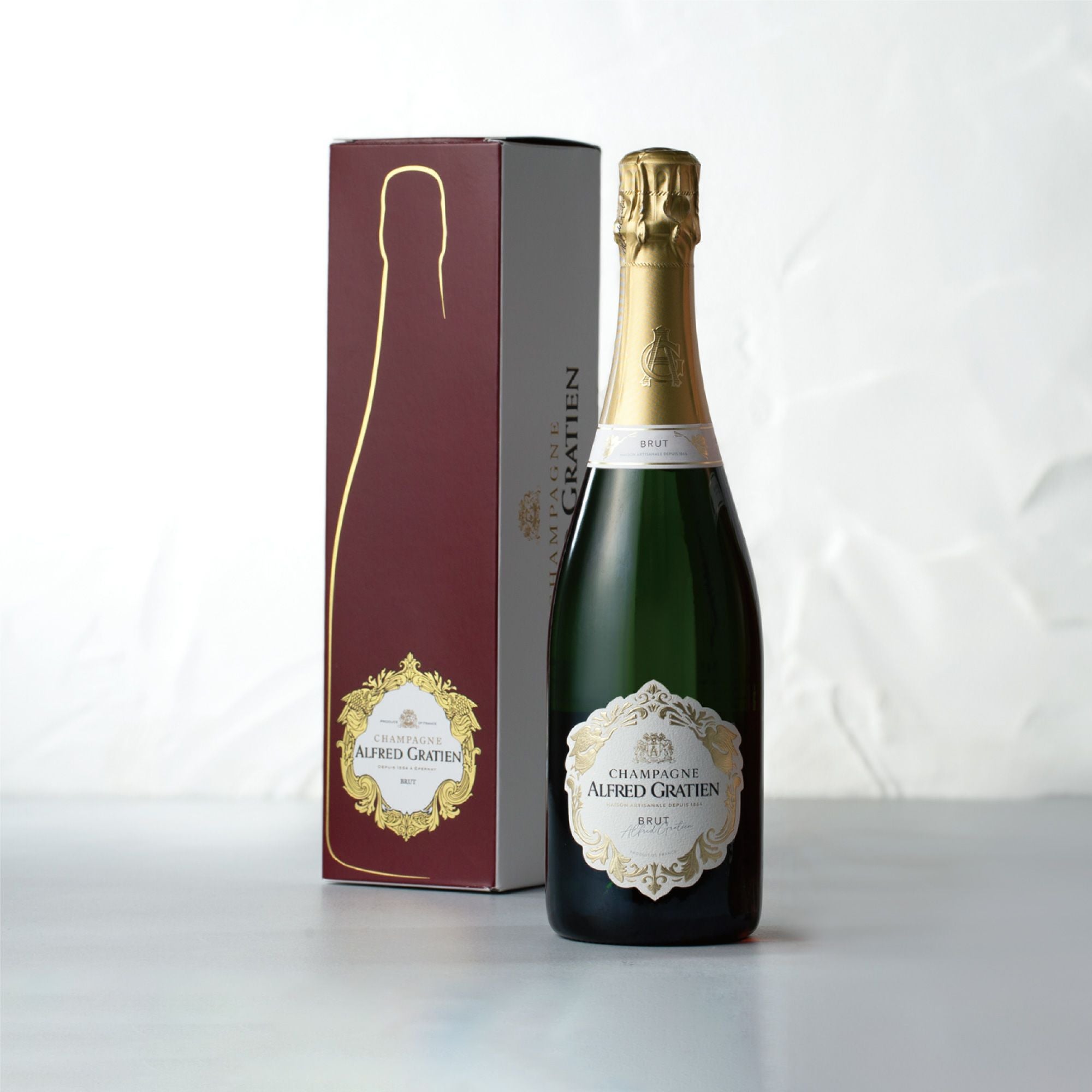 シャンパン「アルフレッド・グラシアン ブリュット」〈専用箱入り