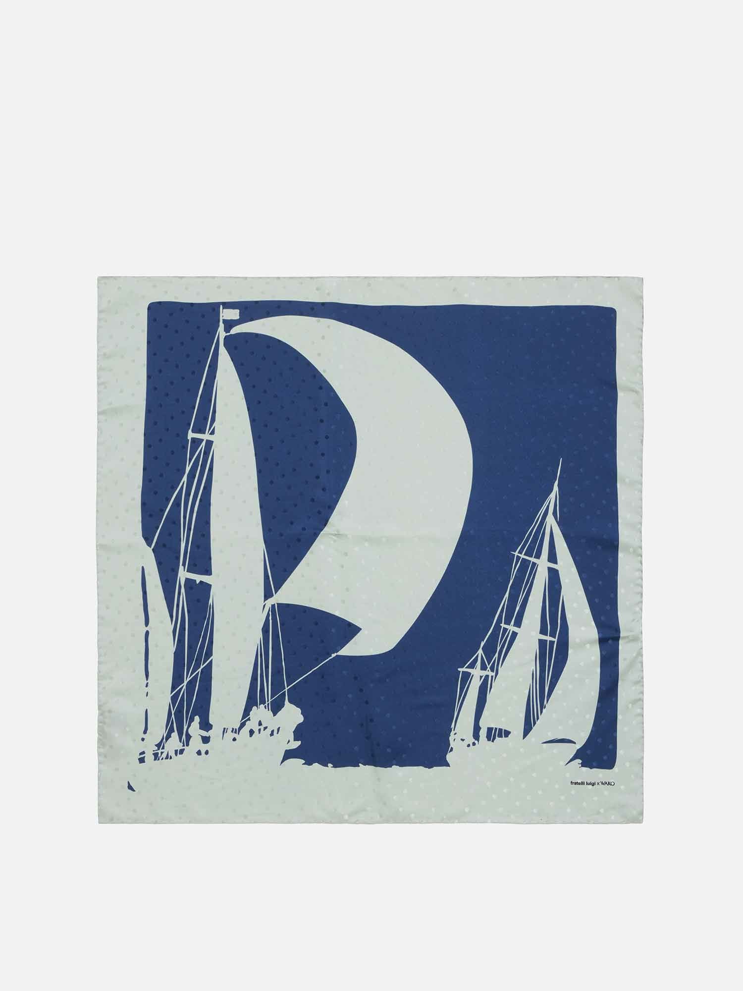 アソースメレ シームレス トライアングル カシミヤニットストール