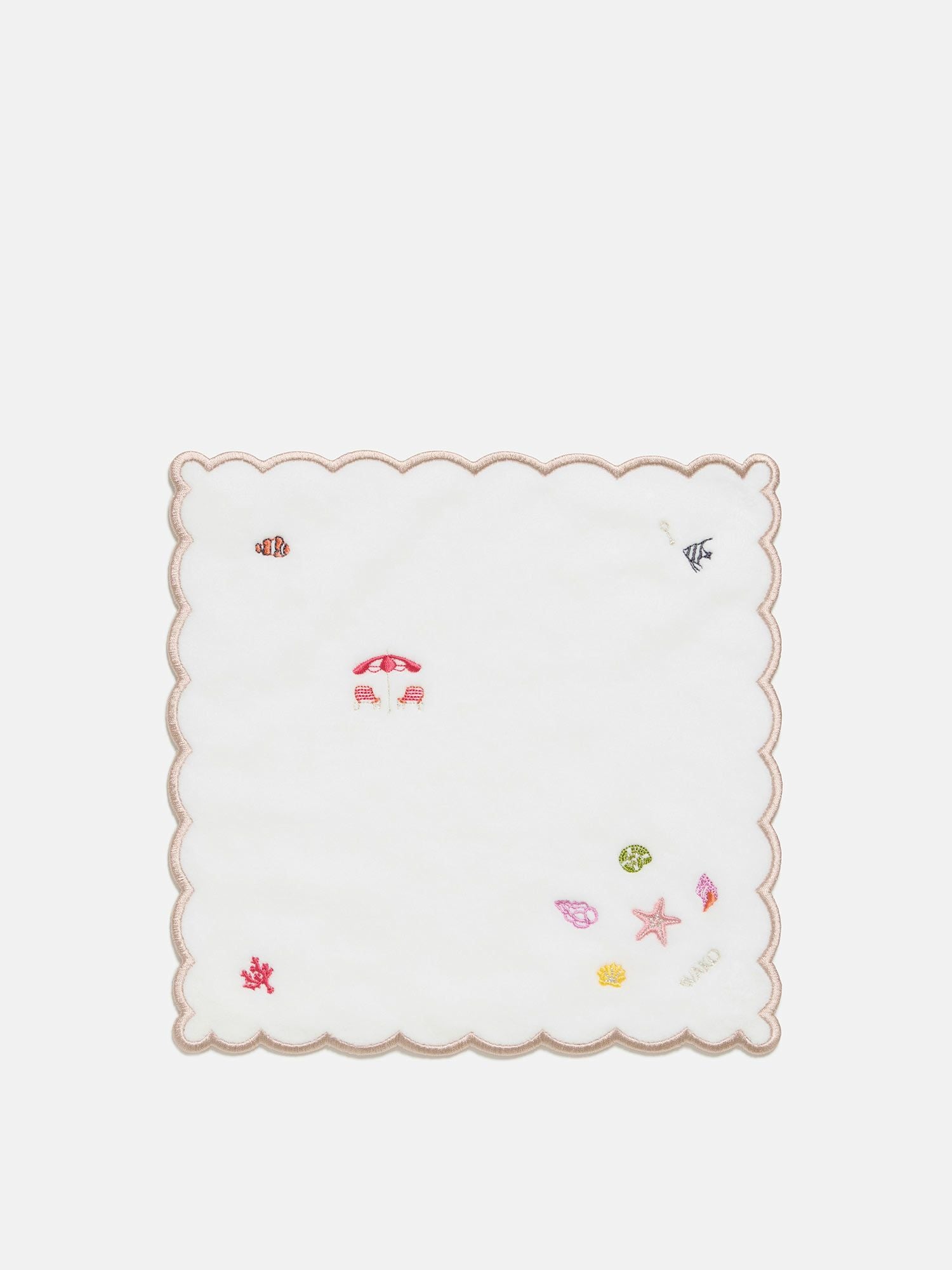 タオルハンカチ ライトブルー |タオル | WAKO公式オンラインブティック