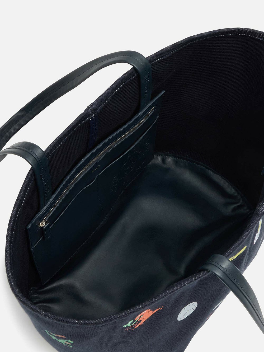 MANACO トートバッグ TOMASONコラボレーション ネイビー |トートバッグ 