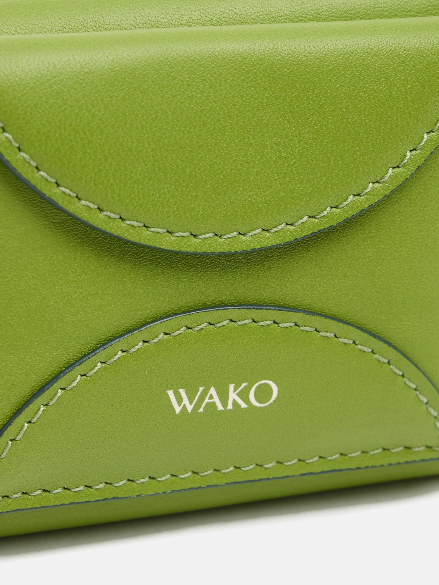 MANACO ミニウォレット イエローグリーン |折り財布 | WAKO公式