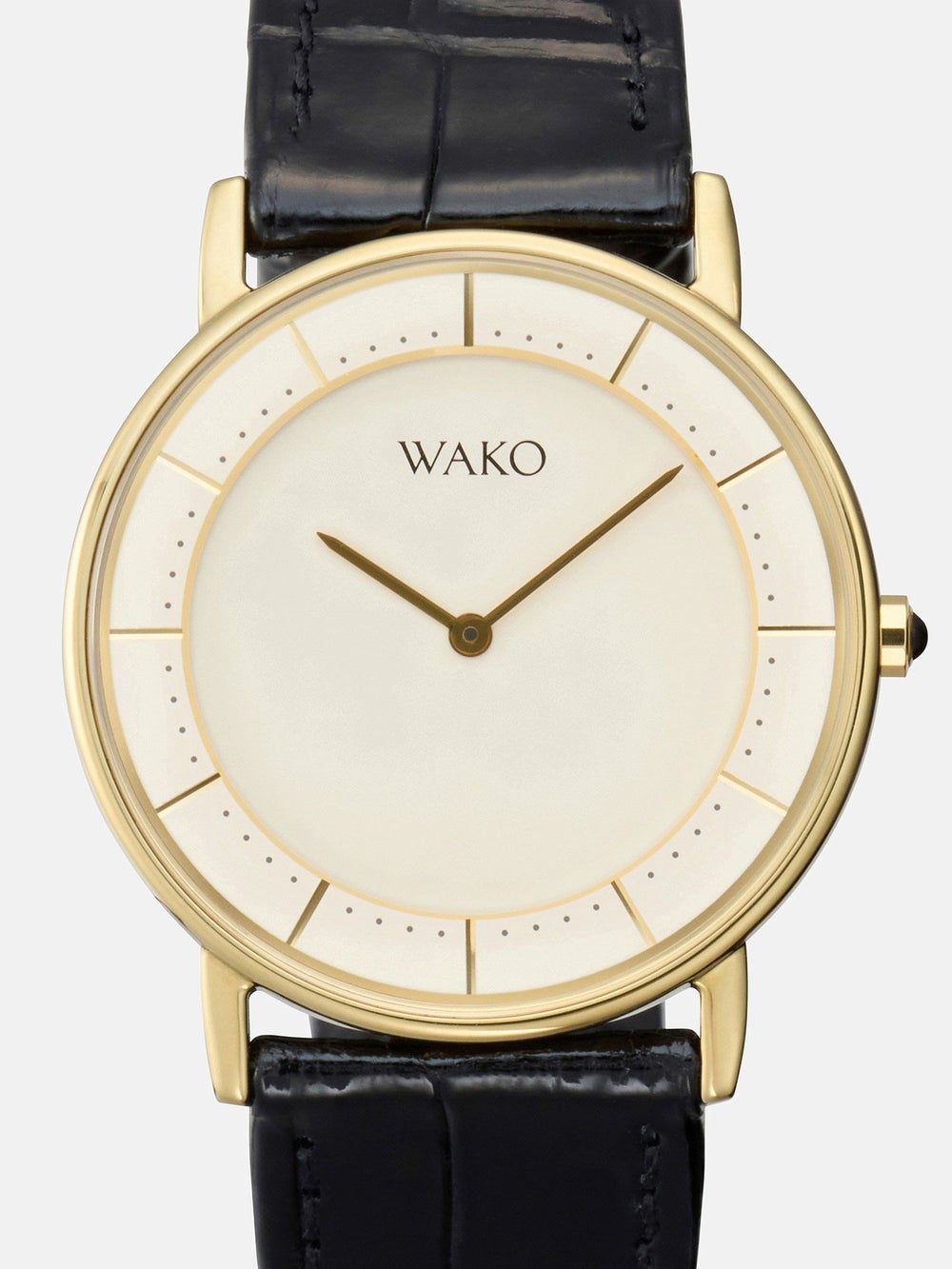WAKOウオッチ〈紳士用〉 ブラック |メンズ | WAKO公式オンライン 