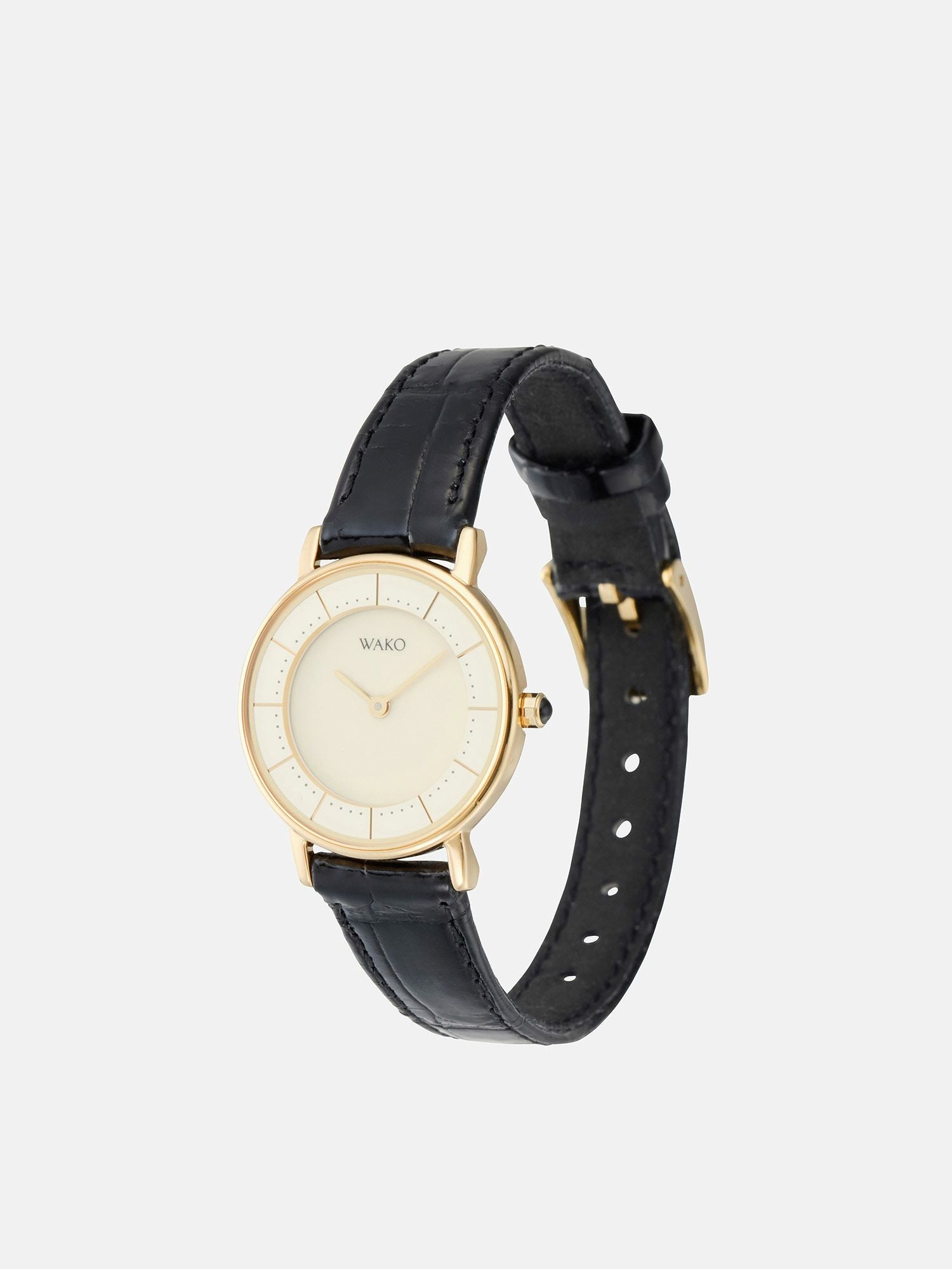 WAKOウオッチ〈婦人用〉 ブラック |レディース | WAKO公式オンライン