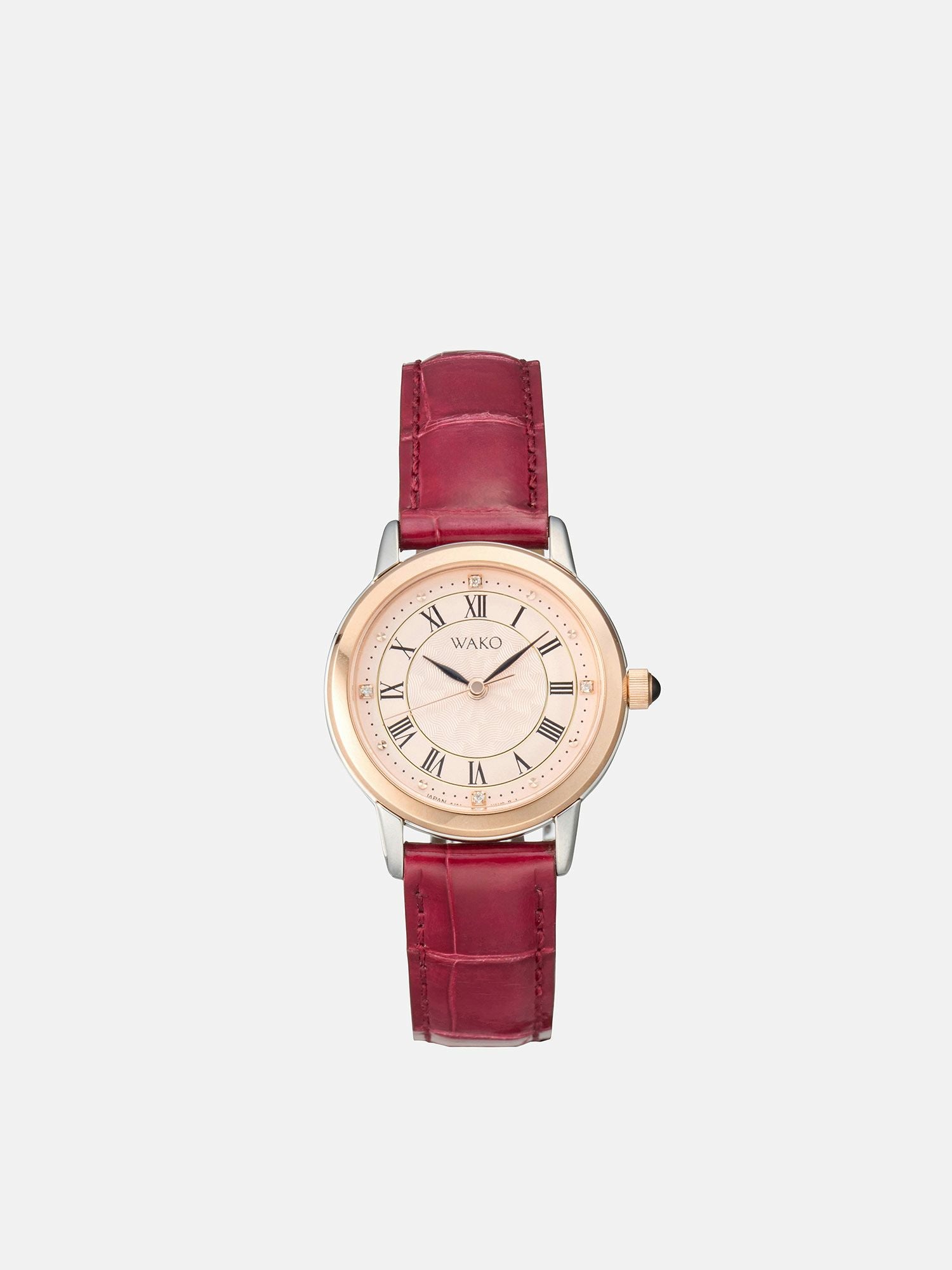 WAKOウオッチ〈婦人用〉 ワイン |レディース | WAKO公式オンライン