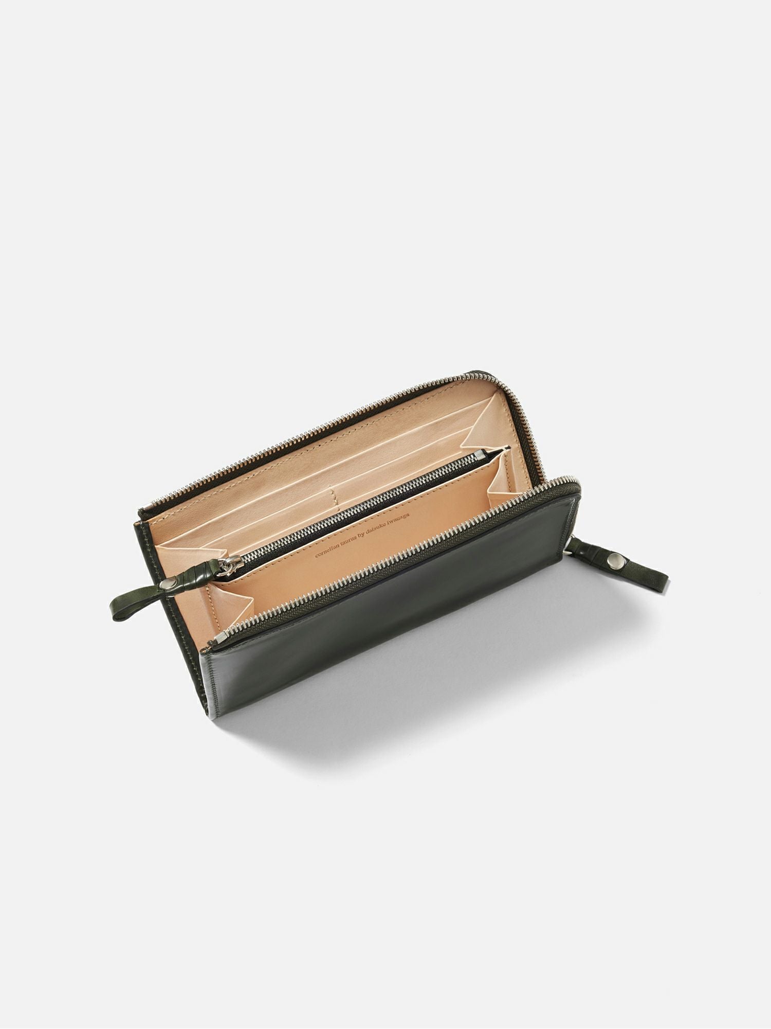 cornelian taurus by daisuke iwanaga tower wallet グリーン