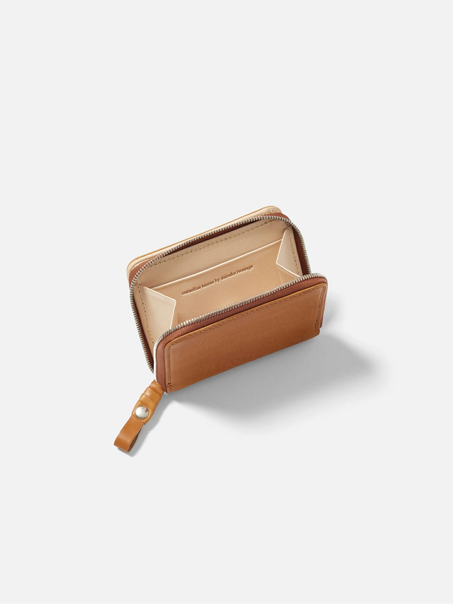 cornelian taurus by daisuke iwanaga tower half wallet ブラウン