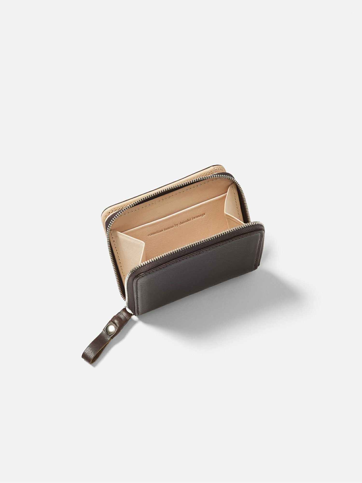 cornelian taurus by daisuke iwanaga tower half wallet ダーク