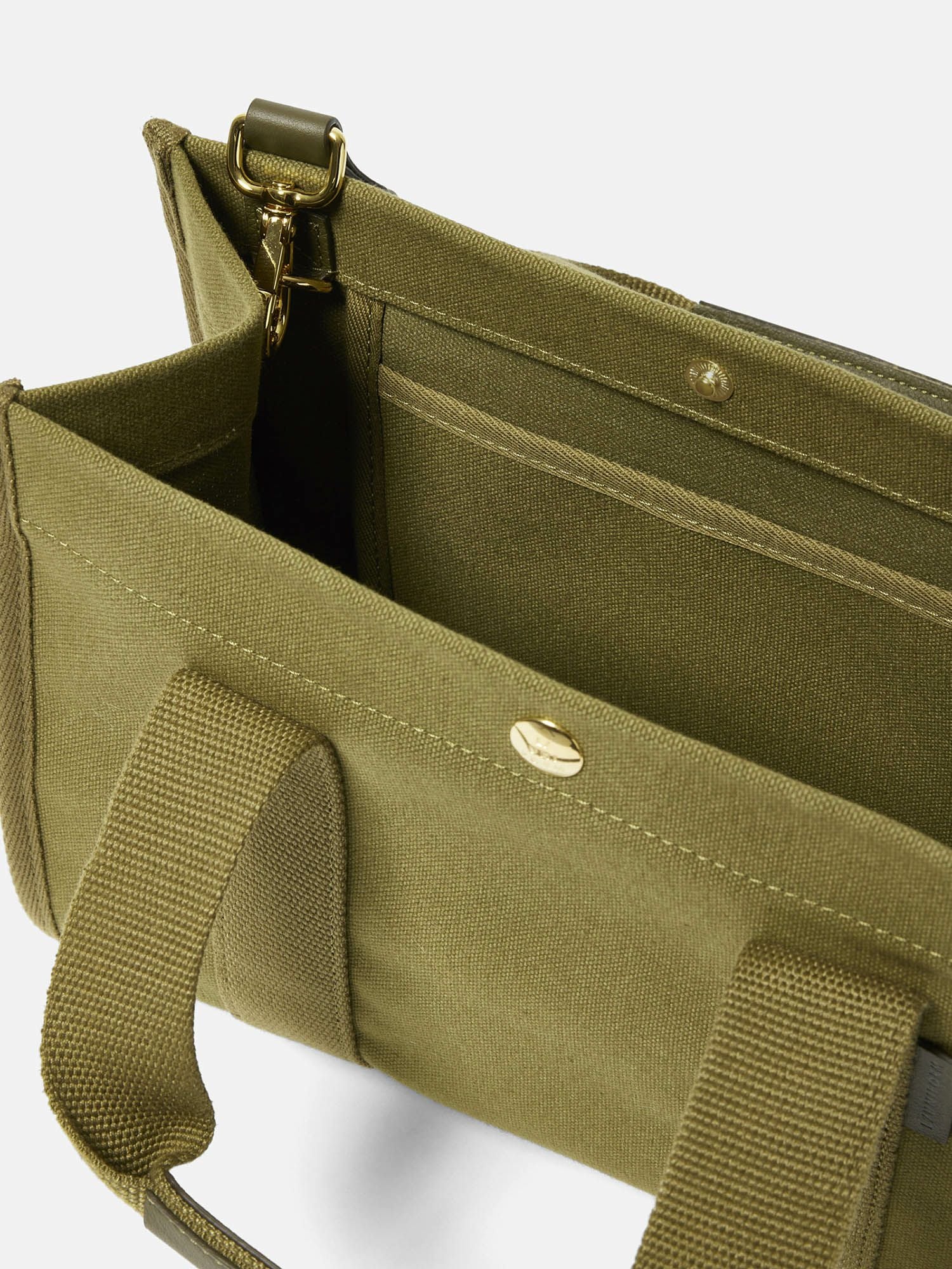 L/UNIFORM N°131 THE MINI PRESS BAG カーキ×カーキ |L UNIFORM | WAKO L/UNIFORM N°131 THE MINI PRESS BAG カーキ×カーキ |L UNIFORM | WAKO